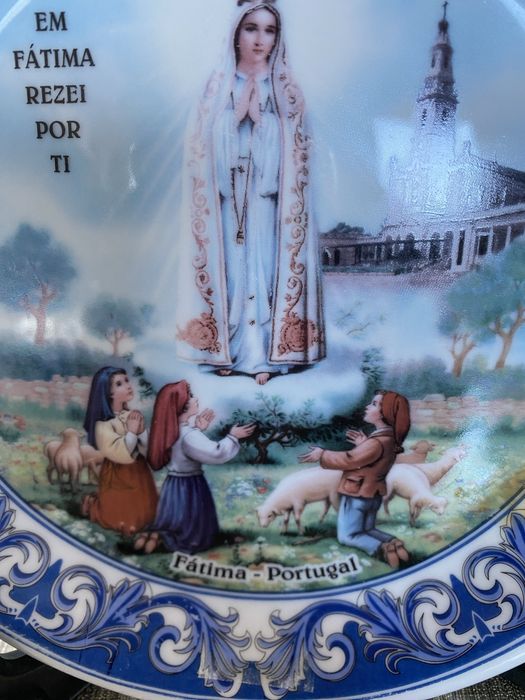 Platos Virgen de Fátima
