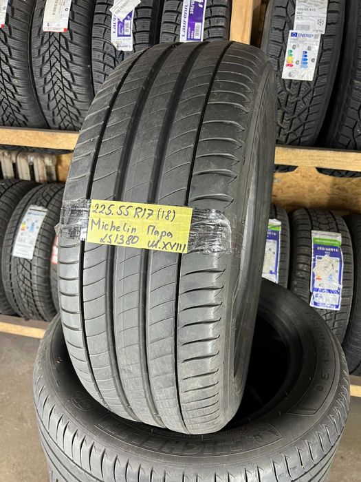 LS1380 Літні шини 225/55r17 Michelin Primacy 3 пара резина р17