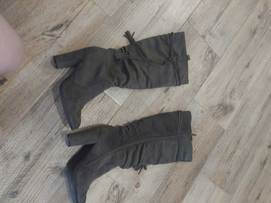 kozaki buty zimowe długie damskie