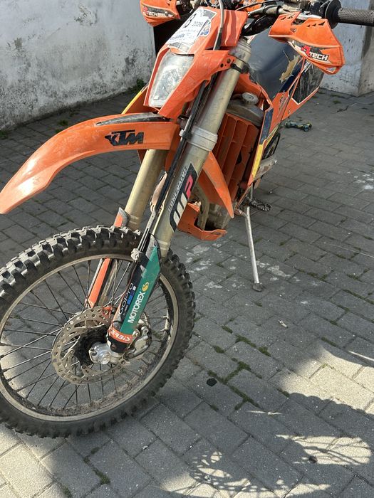 KTM 450 matriculada