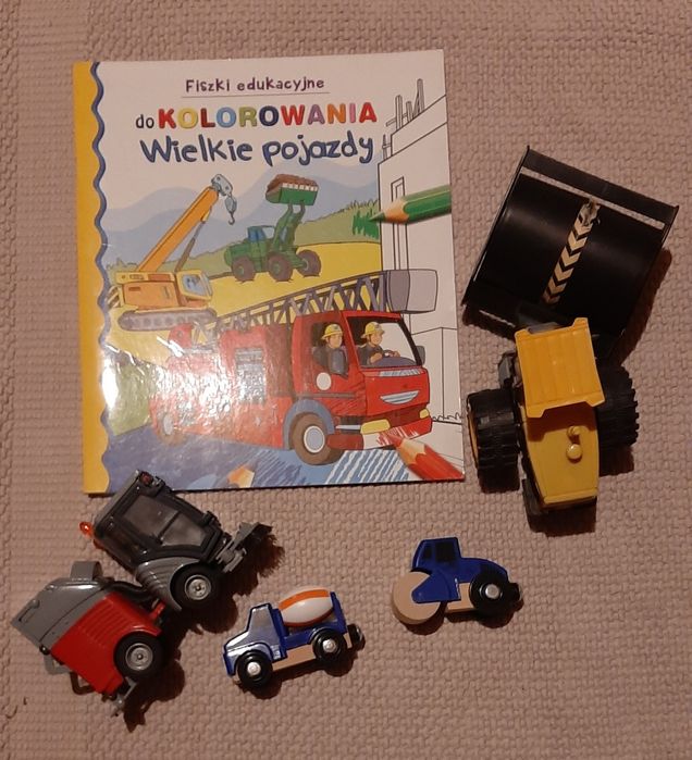 Zestaw wielkie pojazdy