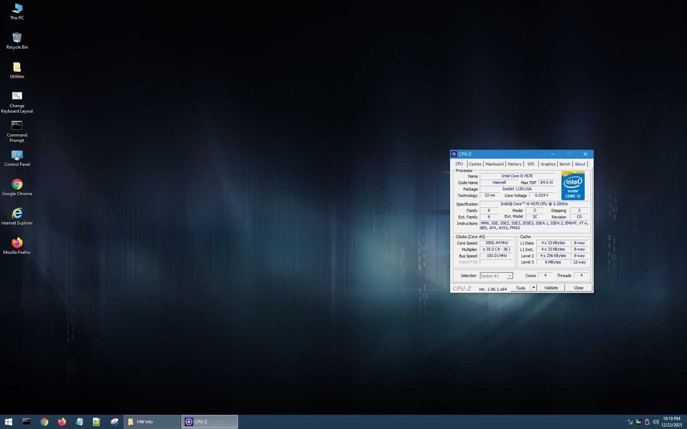 Procesor Intel Core i5-4570 LGA 1150 Haswell DDR3 4C/4T