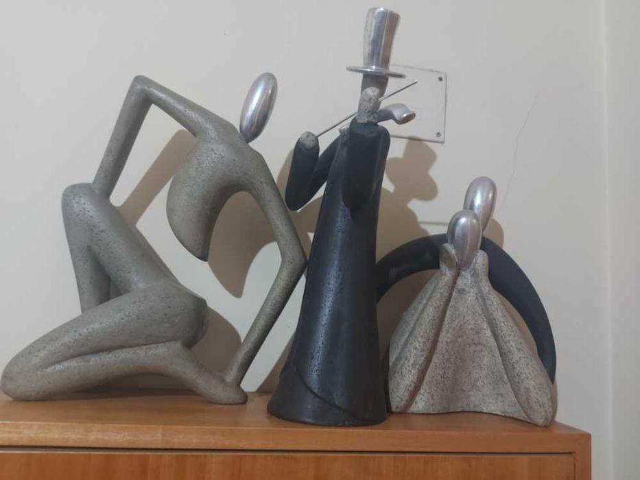 Conjunto de 3 peças decorativas