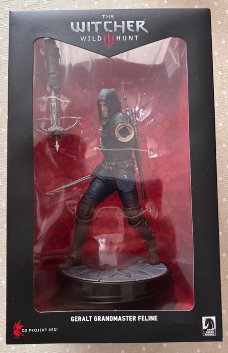 Figurka Dark Horse Wiedźmin 3 Geralt w zbroi kota