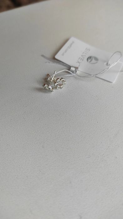 Срібні сережки 925 ціна договірна