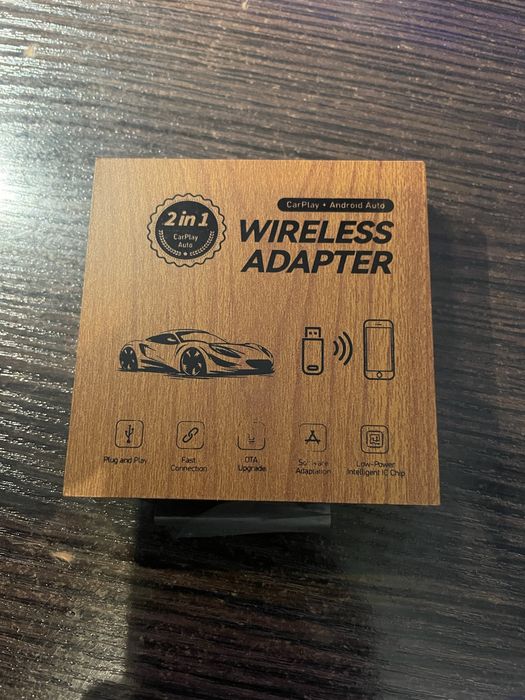 Бездротовий адаптер Apple CarPlay Android Auto