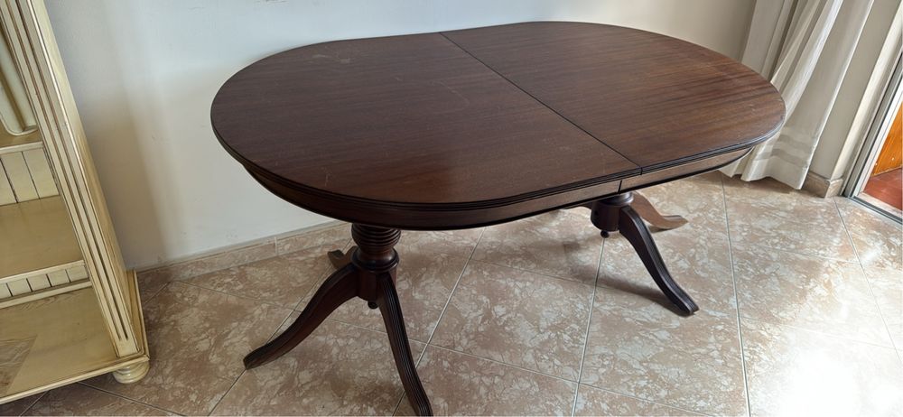 Mesa estilo rustico