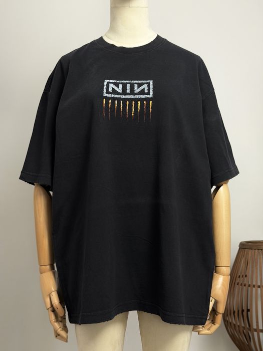 S,M,L) Футболка Number Nine x H&M Protocol Index Grey G/R T-Shirt