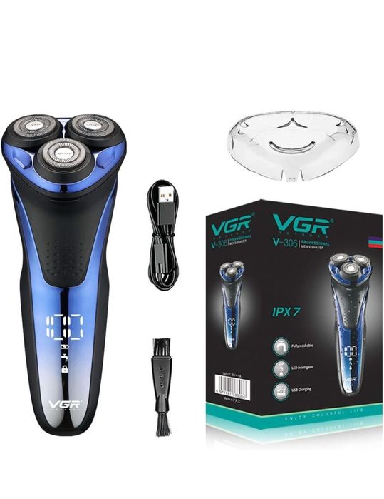 Електробритва для вологого та сухого голінняя VGR V-306