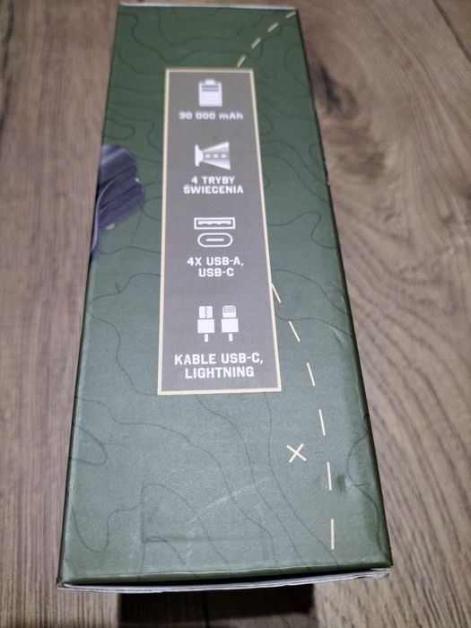 Powerbank WYSYŁKA GRATIS!! 30 000 mAh z latarką