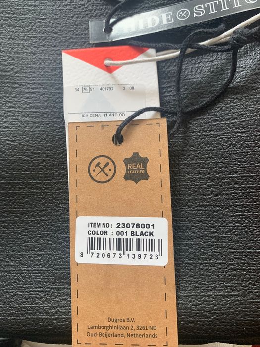 Lee Cooper torba skórzana męska na ramię, nowa