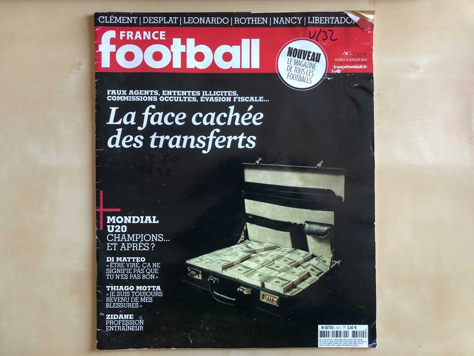 Revista France Football (julho de 2013)