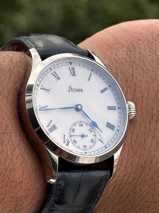 Продам часы STOWA Marine Original на аллигаторе ! OLD LOGO , Редкие !