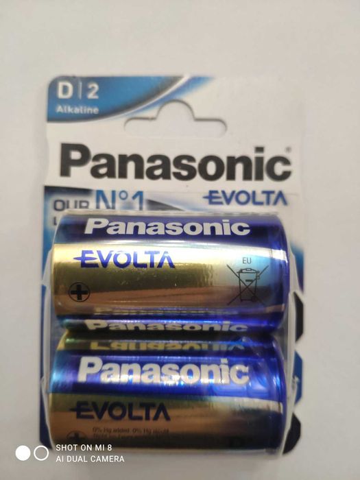 Батарейка PANASONIC LR20 Evolta, ціна за 2 шт.