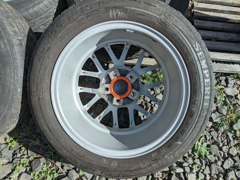 Диски DBW R16 5x112 ET35 Audi VW Passat Golf Skoda Octavia Mercedes A4 шини літо 205/55R16