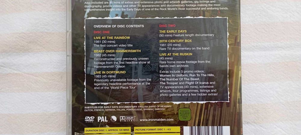 IRON MAIDEN-the history