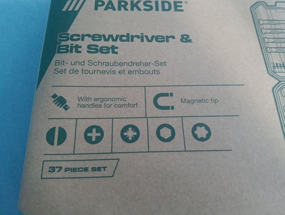 Zestaw śrubokrętów i bitów w walizce Parkside
