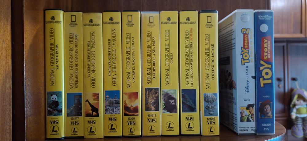 Conjunto de Cassetes VHS