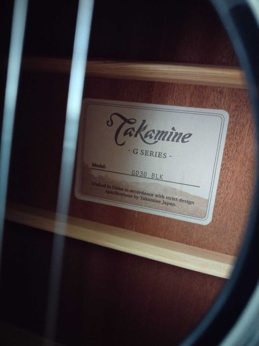 Gitara akustyczna TAKAMINE GD30 BLK