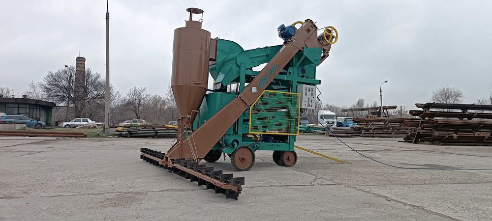 ПОСИЛЕНИЙ ОВС-25,Очисник вороху, ОВУ з циклоном