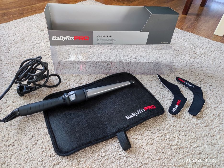 Конічна плойка BaByliss PRO