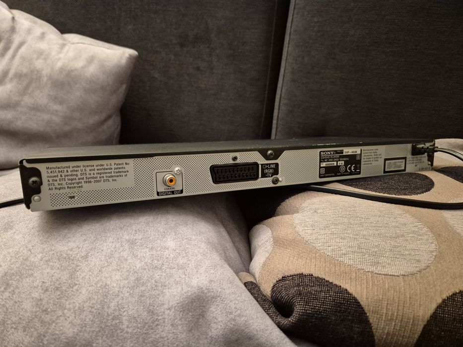 Leitor de DVD/CD Sony