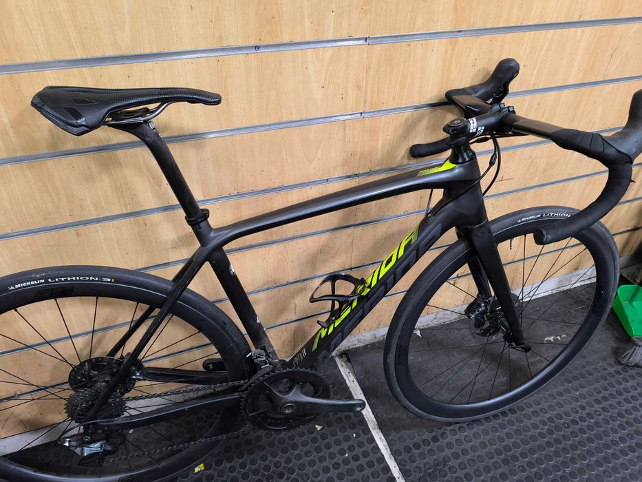 Bicicleta Merida scultura carbono disc