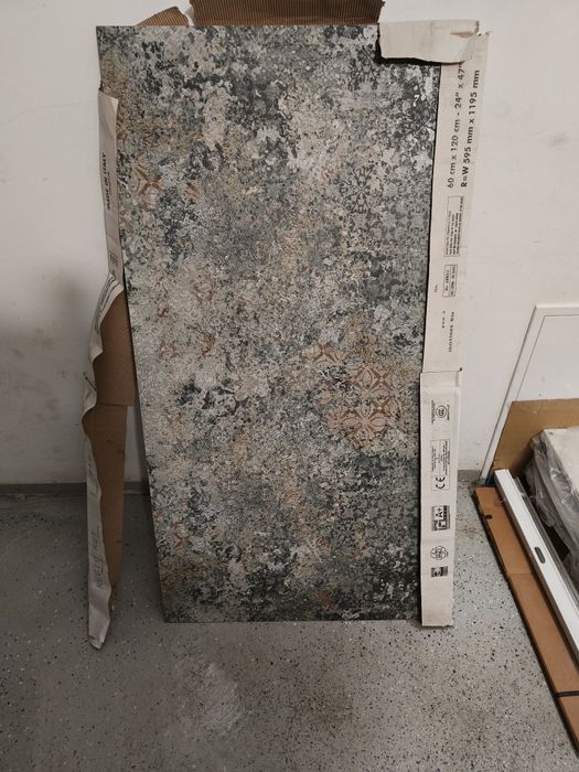 Kafelka 60x120 dekor łazienka