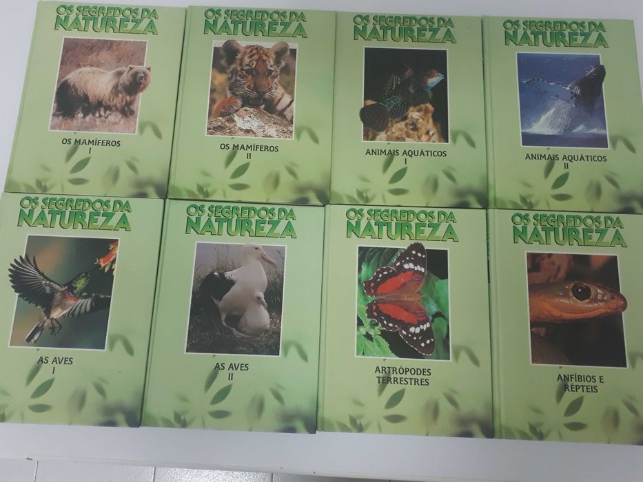 Os Segredos da Natureza 8 volumes