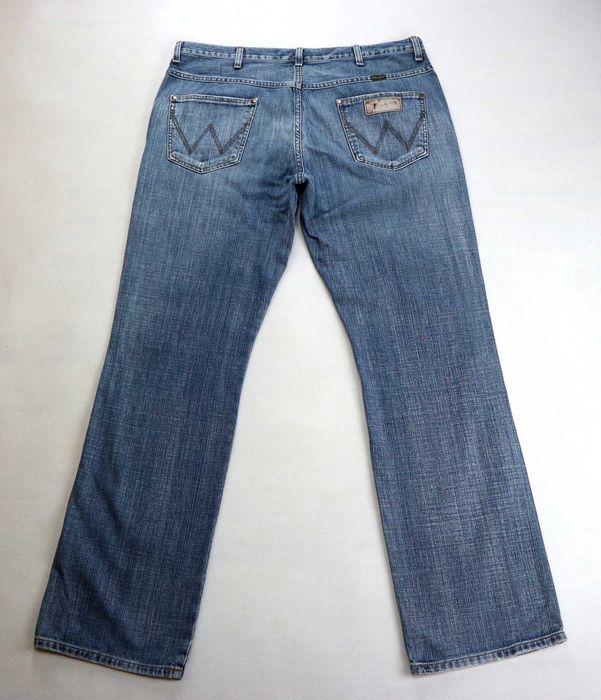 Wrangler Alaska spodnie jeansy W38 L34 100% bawełna pas 2 x 50 cm