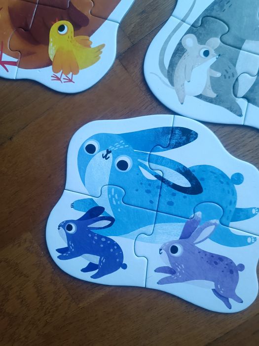 Czuczu moje pierwsze puzzle zwierzeta