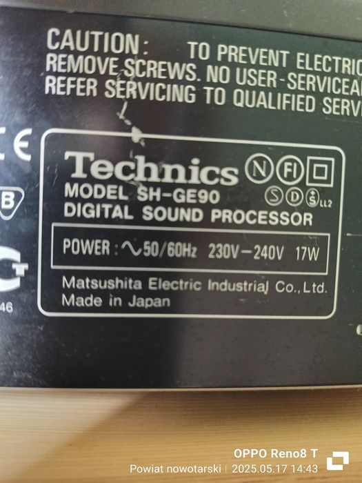 Wieża Technics + kolumny Skart