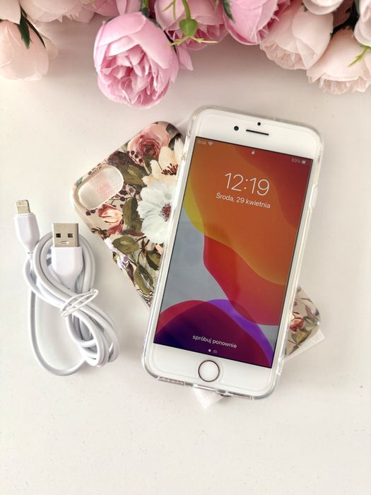 Apple Iphone 7 Silver 32 GB 100% Sprawny Smartfon