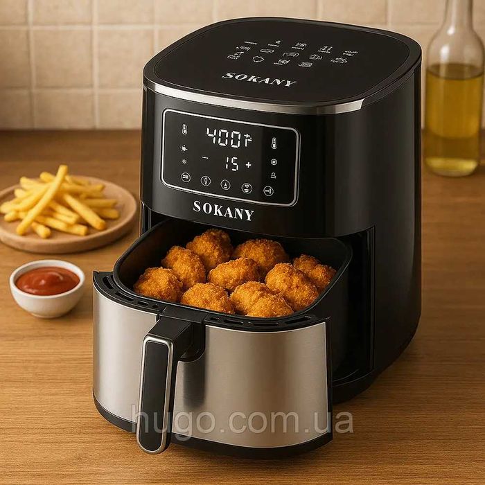 Аерофритюрниця 7л, 1800Вт, Sokany SK-10032