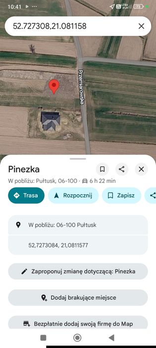 Działka budowlana Pułtusk