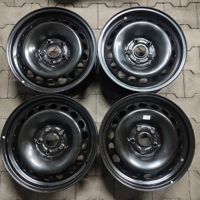 Felgi stalowe 16” 6J 5x112 ET43 T-Rock Karoq Ateca Q2 Komplet 4sz FS95
