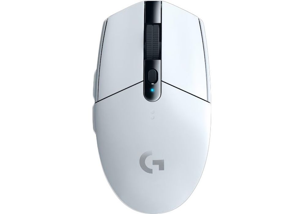 Бездротова оптична миша Logitech G305 Lightspeed White - компактний дизайн, легка конструкція, 12000 DPI (910-005291)
