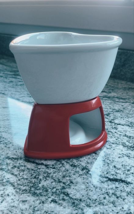 Walentynkowy Zestaw do Fondue w Kształcie Serca