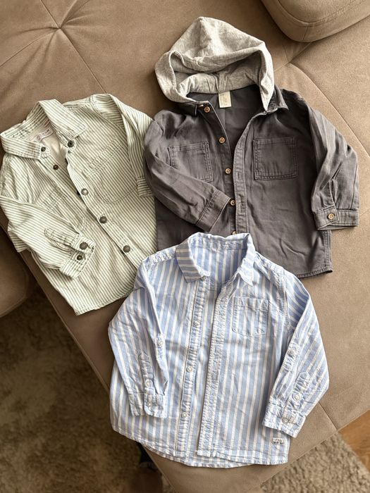 Сорочка zara, H&m 86, 92 розмір