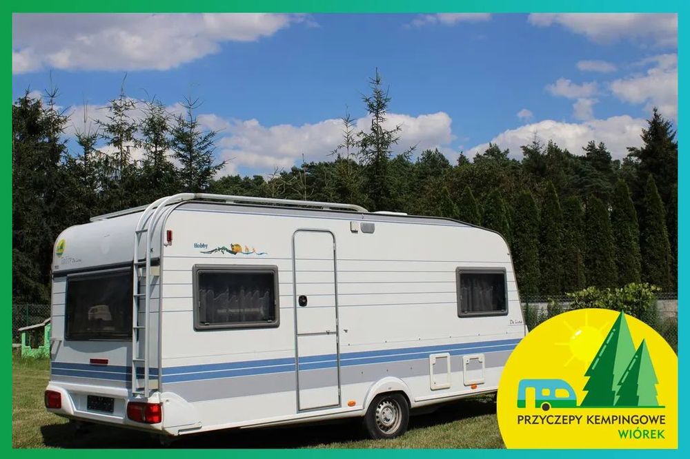 Hobby de luxe 495  bagażnik na rowery