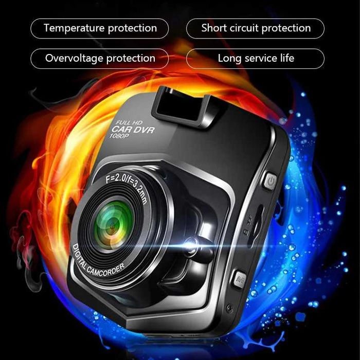 Dashcam Câmara Auto Full HD 1080p (Nova) + Oferta Cartão Memória