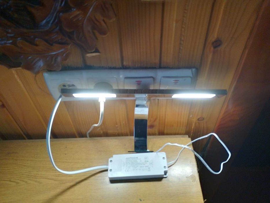 LED-підсвітка для дзеркала 6,5 Вт IP44, хром