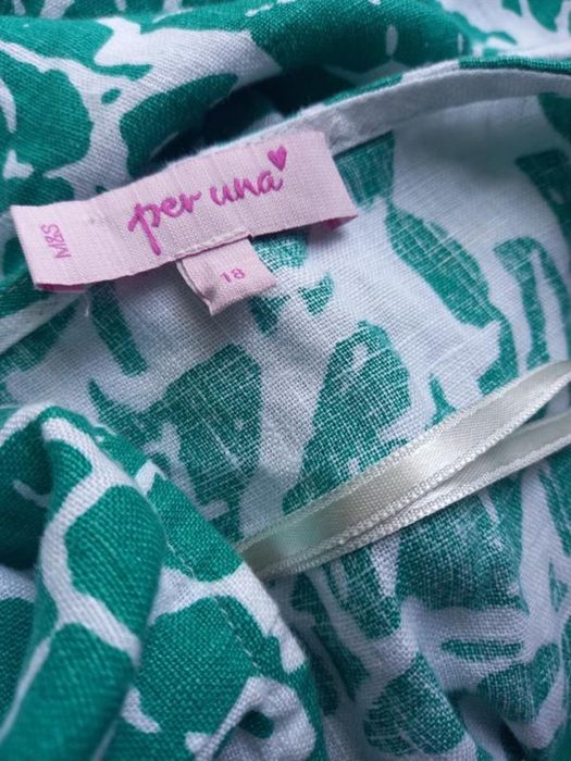 Спідниця M&S Нова Льон розм.18 ( хл - ххл) Опис нижче