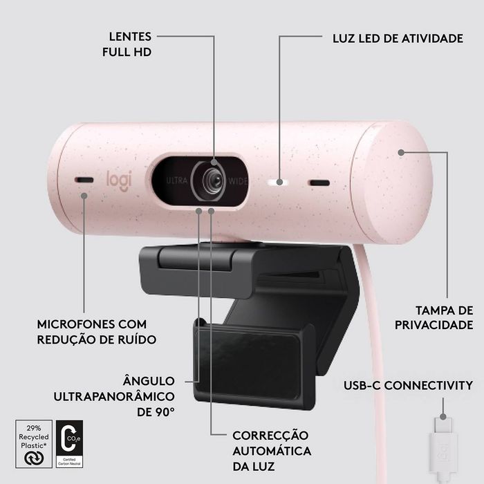 Webcam Logitech Brio 500