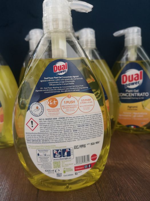 Dual 1l koncentrat do mycia naczyń 5 szt.