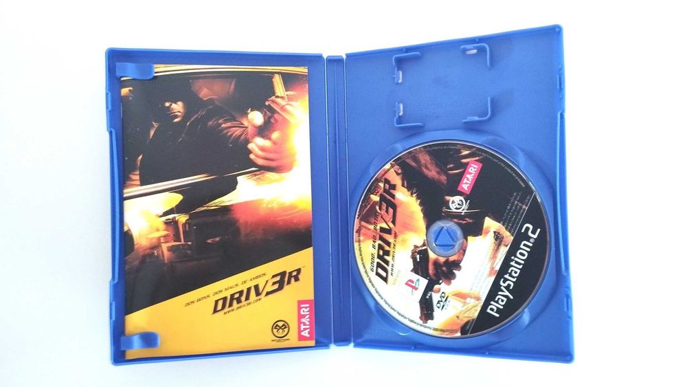 PS2 - Driv3r - Completo com Manuais
