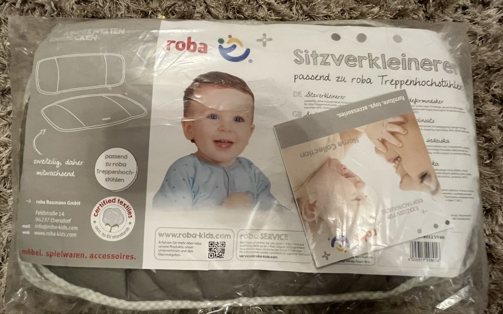 Текстиль до стільця для годування roba, подушки для стільчика