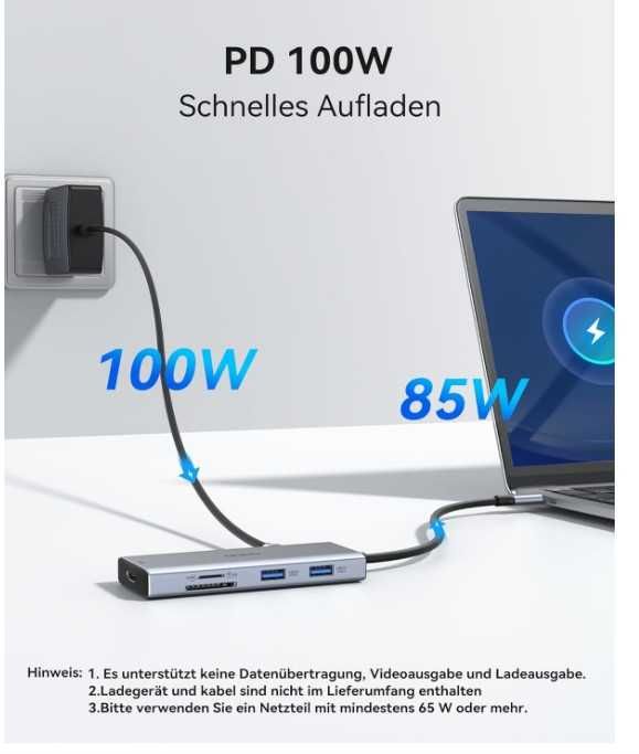 Hub USB C 9 w 1 HODO