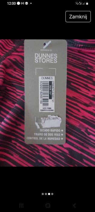 Legginsy damskie size S New