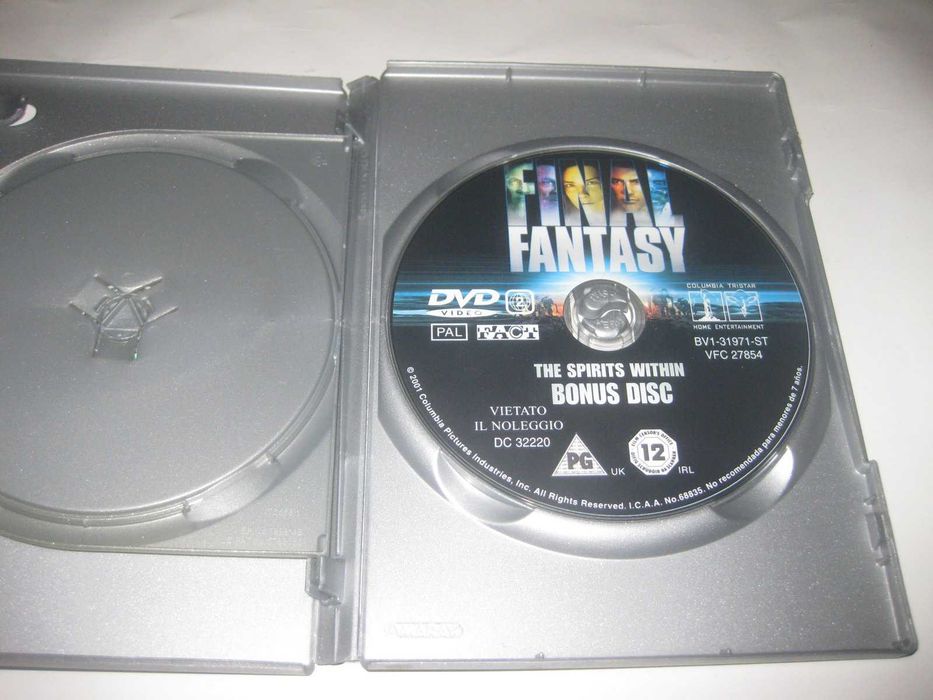 "Final Fantasy" numa Edição Especial com 2 DVDs